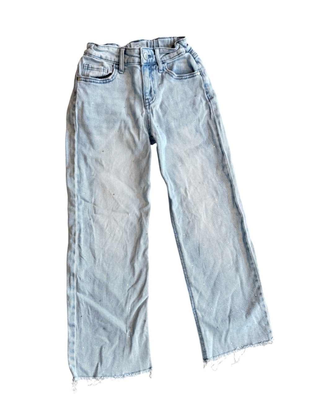 Art Class Light Wash Straight Leg Jeans - Pale Blue Size 7